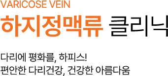 하지정맥류 클리닉
